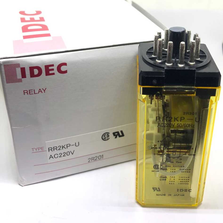 IDEC原装和泉RR2KP-U-AC220V UAC220V UL大功率继电RR2KP-U-DC2