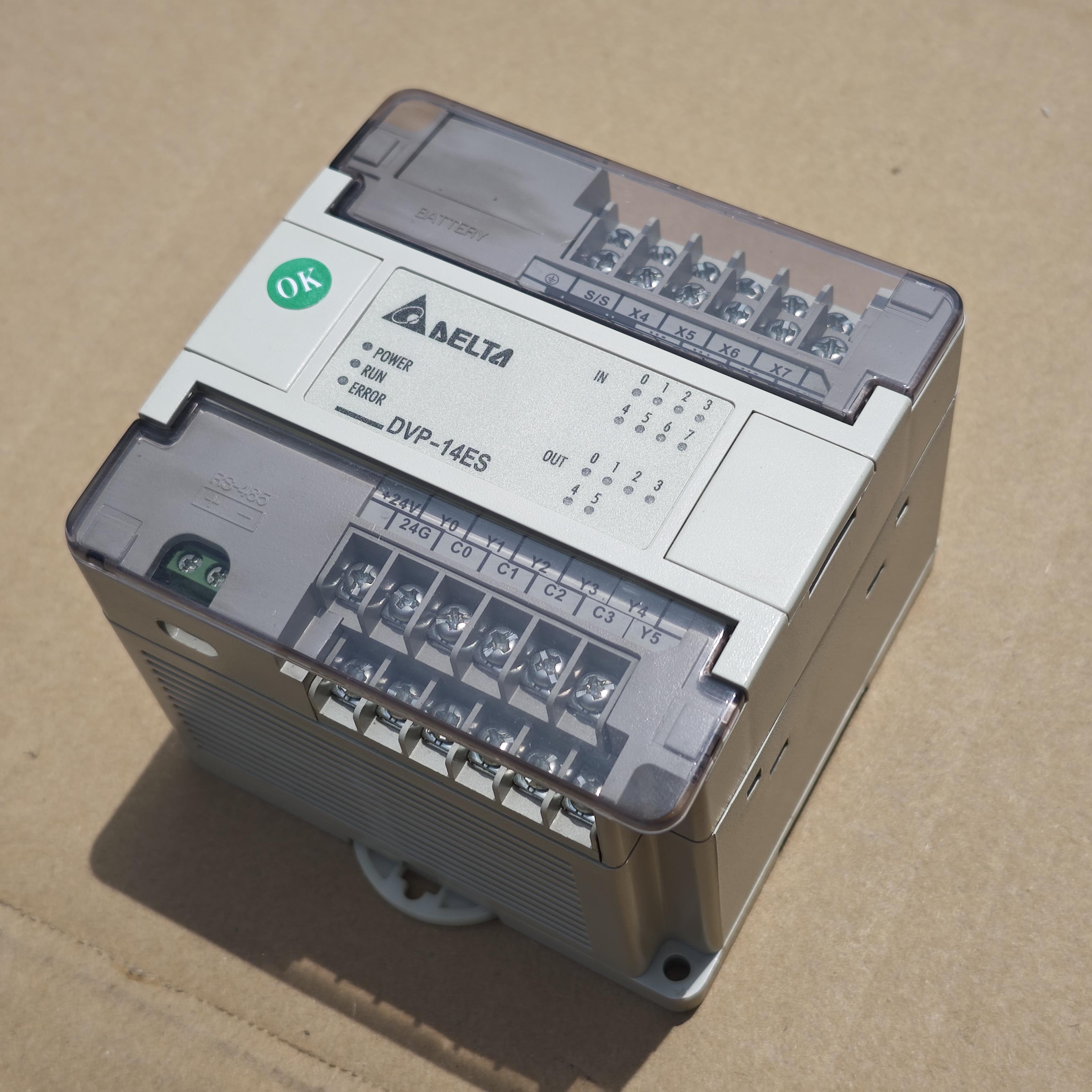 9成新原装台达PLC控制器DVP14ES00R2 DVP14EC00R2 T2包质量可测试