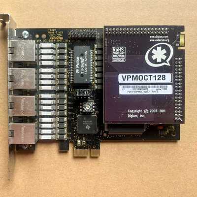 议价Asterisk digium TE420 PCIe x1适用