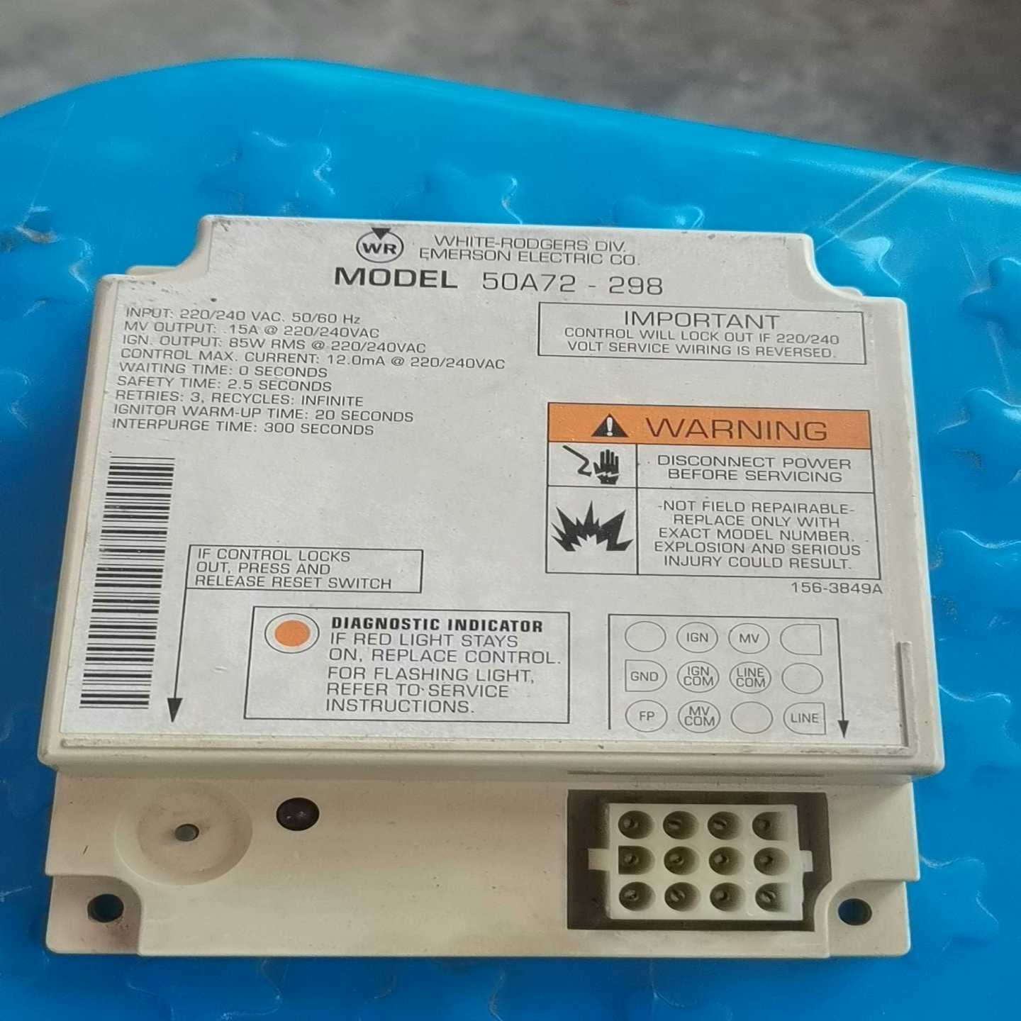 MODEL50A72-298温控器成色如图【鑫鑫商铺】