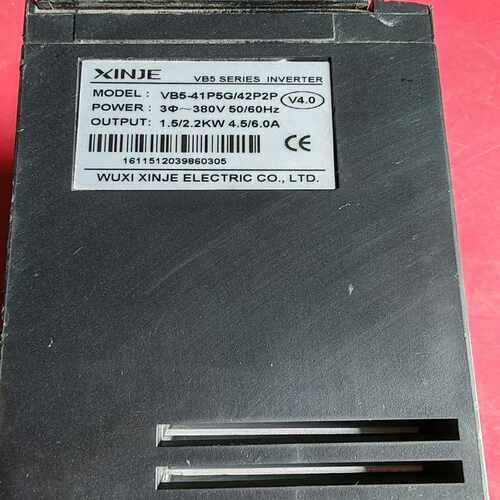 XINJE变频器，VB5-41P5G/42P2P 1.5KW~询价