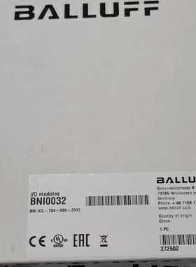 (询价)BALLUFF/巴鲁夫 BNI0032