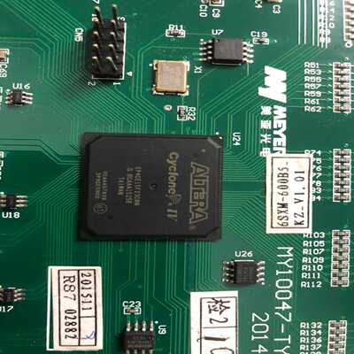 阿特拉芯片EP4CE15F23CN8。亚美选色机主控板MY1（gg设备）