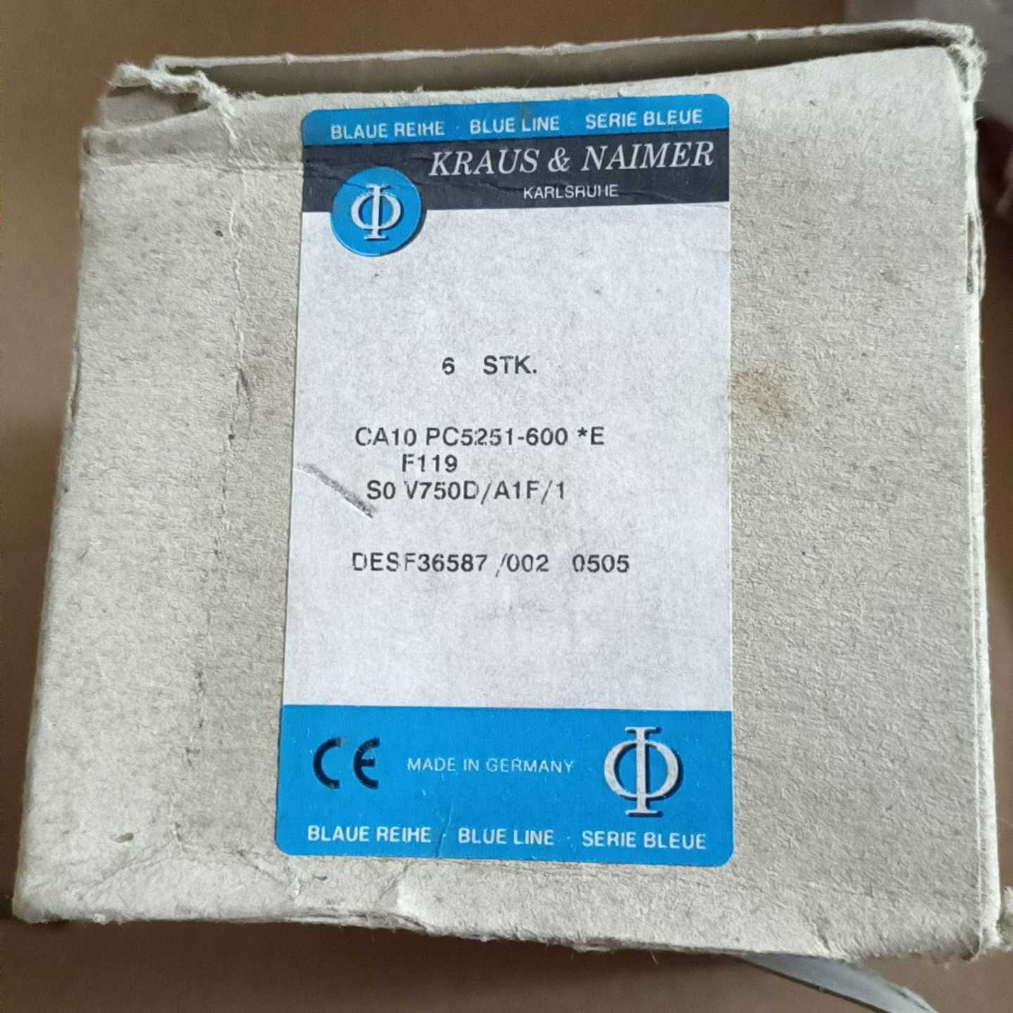 议价KRAUS&NAIMER 奥地利蓝开关 CA10 PC525