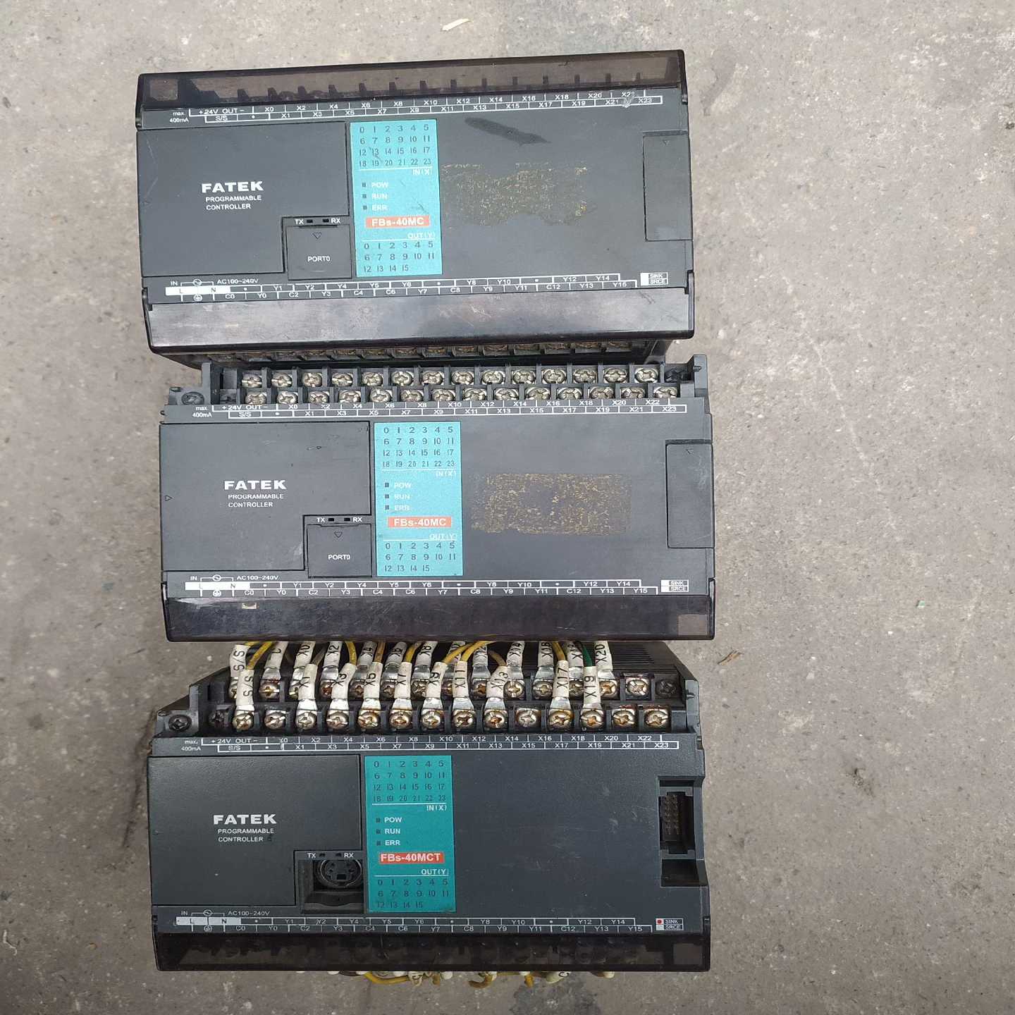 永宏PLC  FBS-4MC   拆机功能正常，成色如图，【鑫鑫商铺】