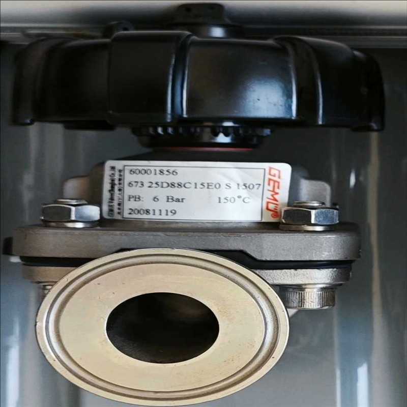 盖米手动隔膜阀，双膜片，25D，实物拍照。（耶耶电子）