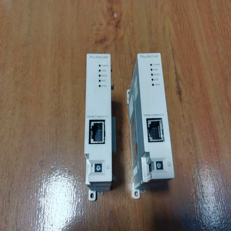 三菱模块FX3U-ENET-ADP，功能正常，成色为实图【落红设备】
