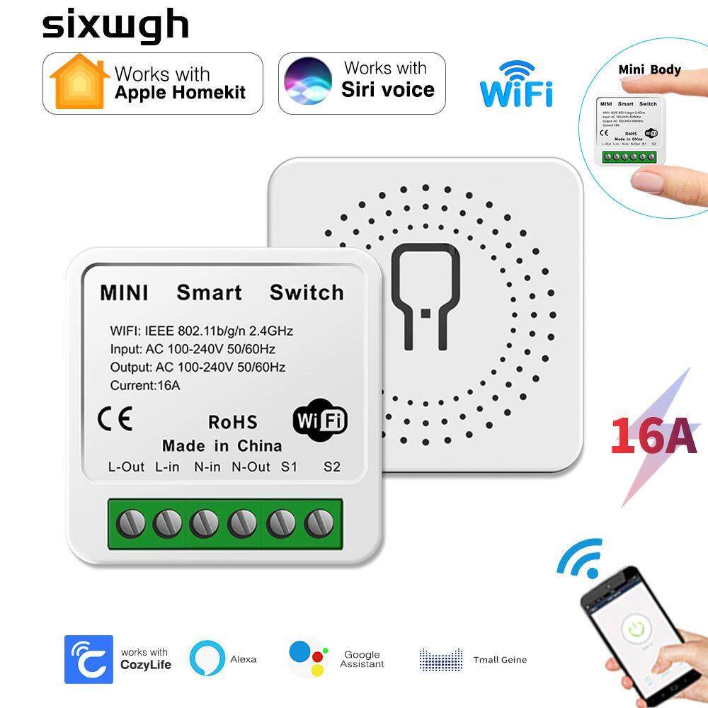 Homekit智能开关手机控制语音控制Wif暗盒通断器暗藏式双控定时