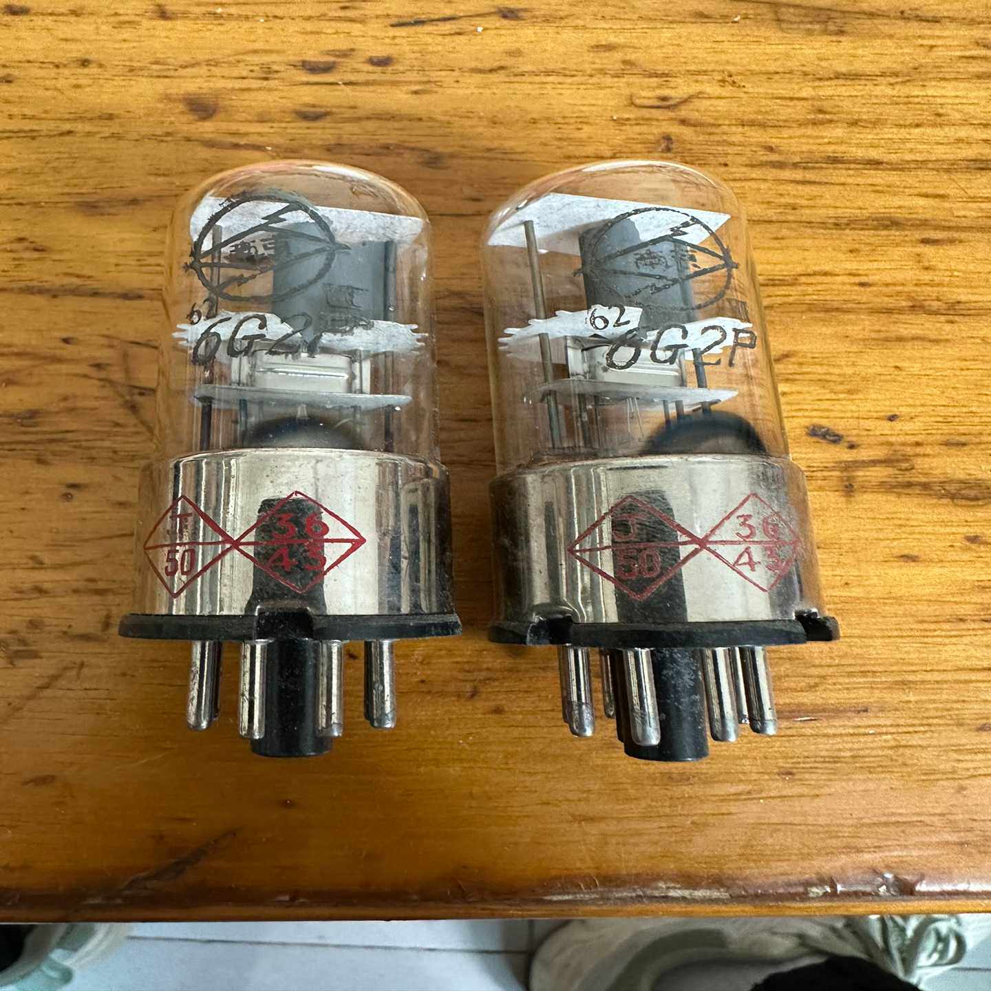 (询价)南京6G2P电子管，代6SQ7  6厂2电子管单只价