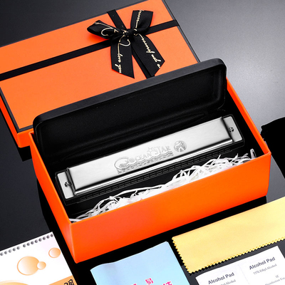 德国H0HNER和莱口琴24孔复音C调成人高级学生初学者专业演奏乐器