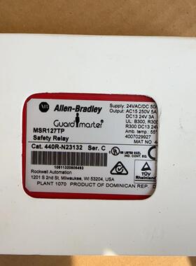 AB罗克韦尔继电器440R-N23132，MSR127TP，~询价