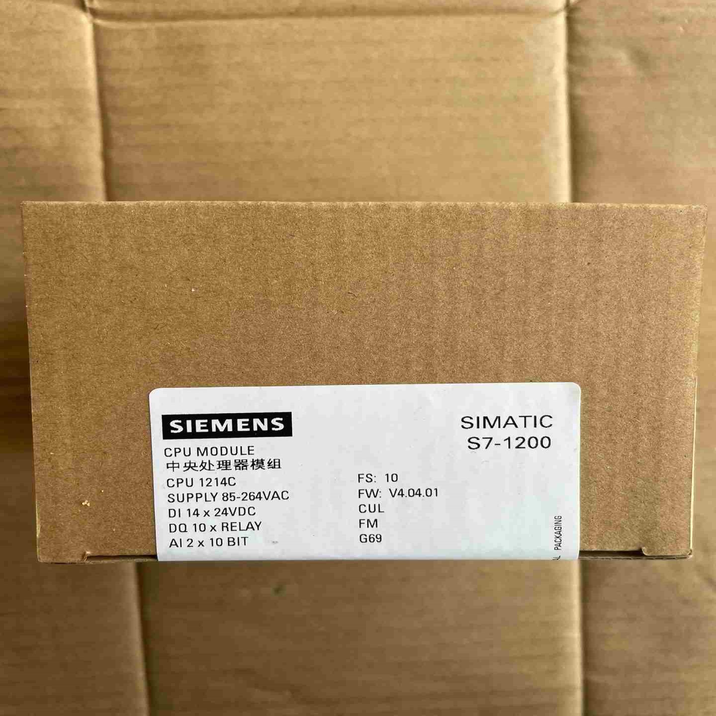 西门子S7-1200 214-1BG40-0XB0实图拍摄【南风商行】