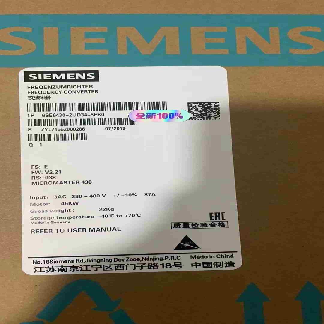 6SE6430-2UD34-5EB05EA0mm议价