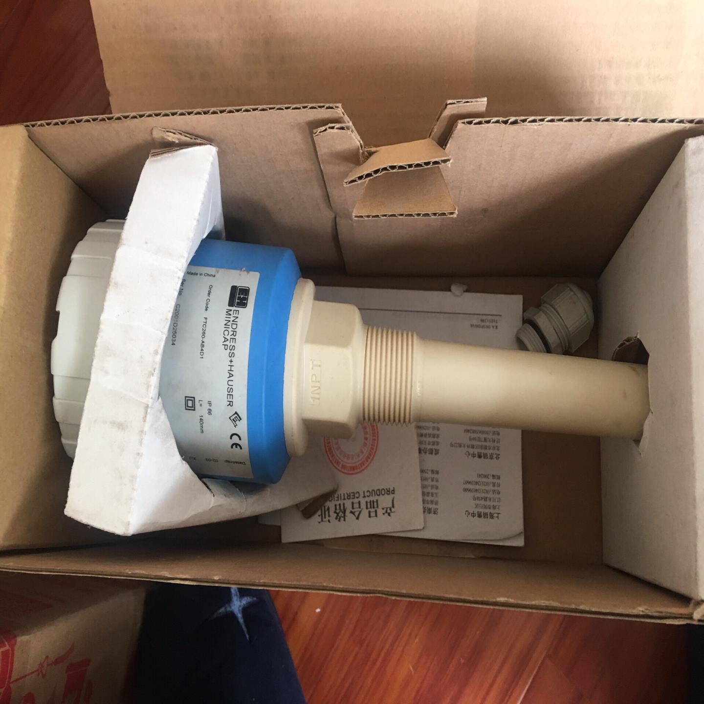 德国E+H电容式物位计FTC260-AB4D1全新未使用，