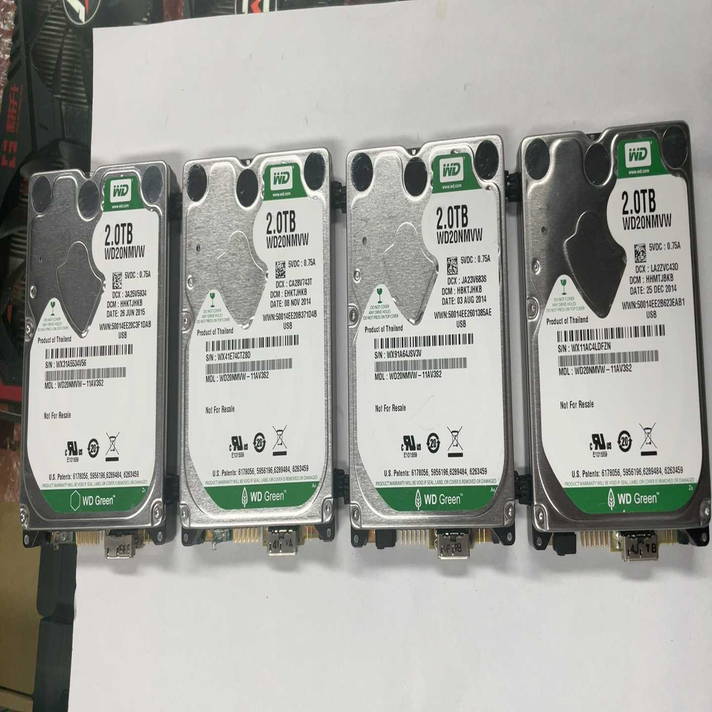 (询价)WD20NMVW-11AV3S2 USB.0接口全好盘，