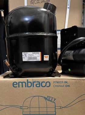 芬芳原装 embraco 恩布拉科压缩机2匹  厨房冰箱 展示柜制冷NJ9*