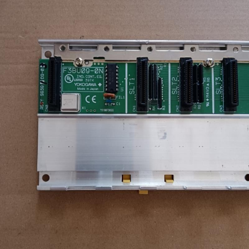 拆机YOKOGAWA横河PLC底板 F3BU09-0N 实物拍摄 现货包好 成色漂亮