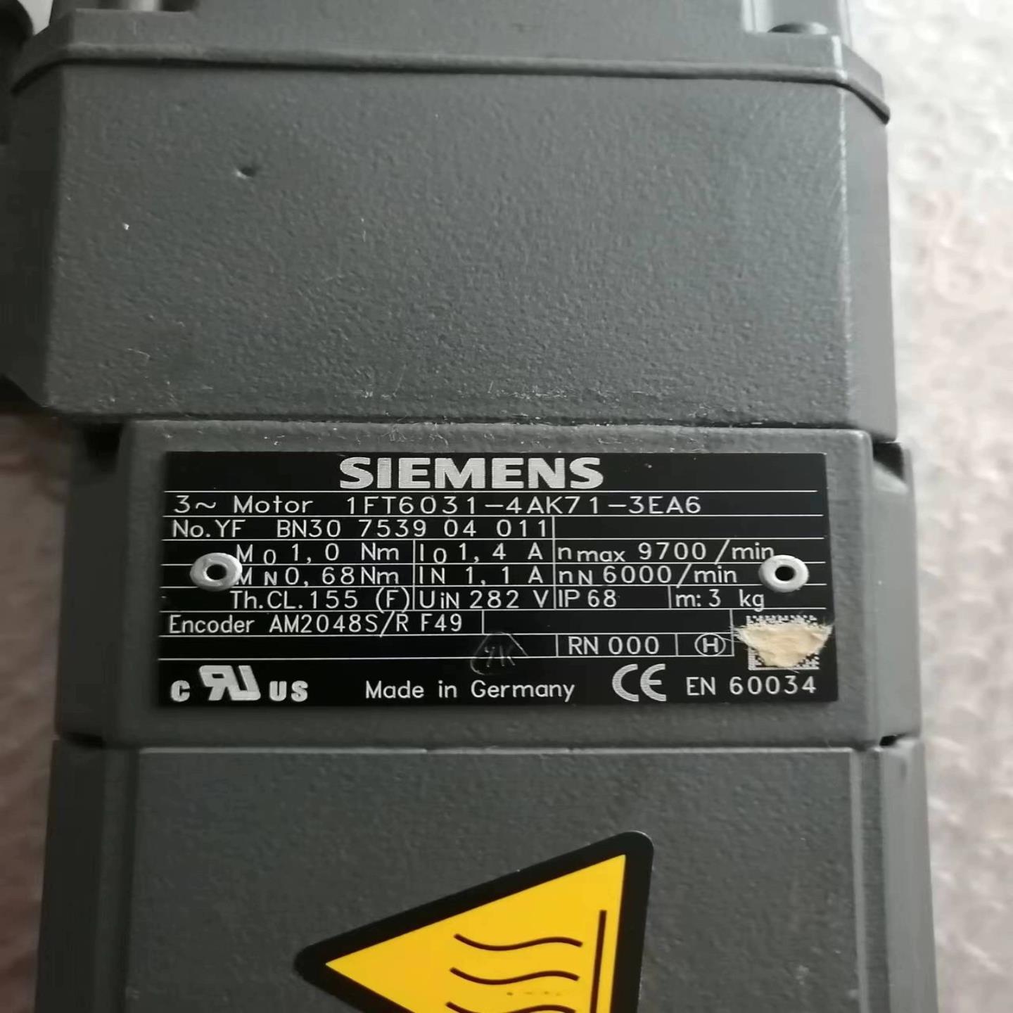 1FT6031-4AK71-3EA6 伺服电机 ~询价