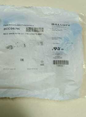 巴鲁夫5芯公接头型号:BCC09JW，只有一个~询价