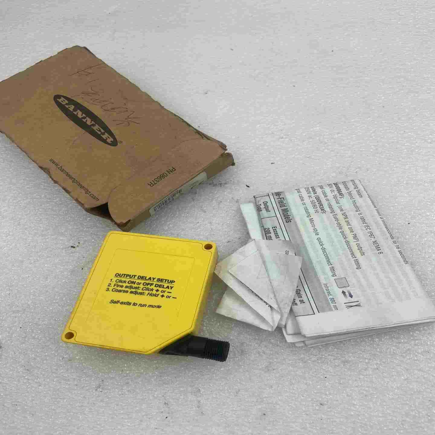 BANNER邦纳Q60BB6AF2000Q长距离检测传询价