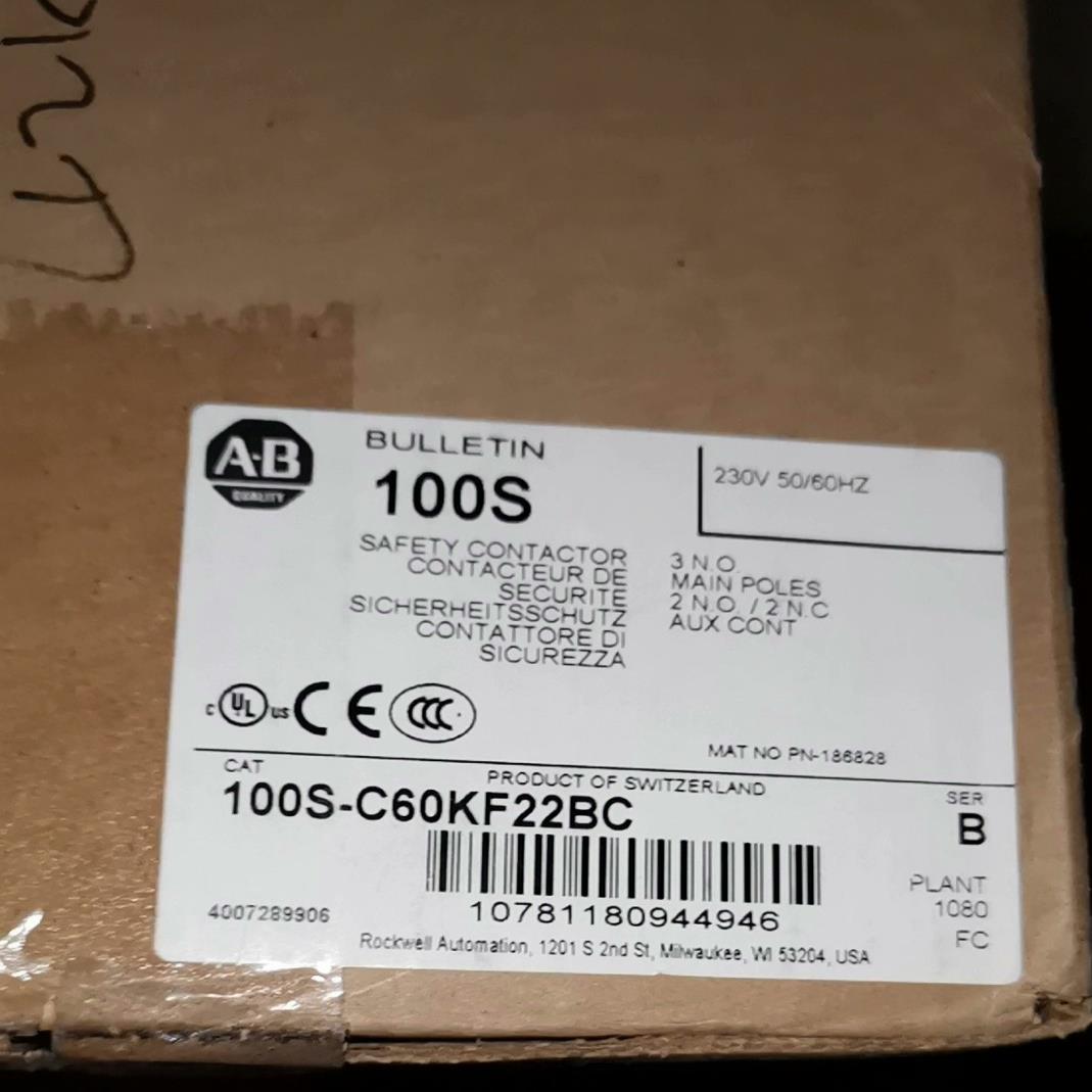 100S-C60KF22BC.  AB继电器（佳毅工控）