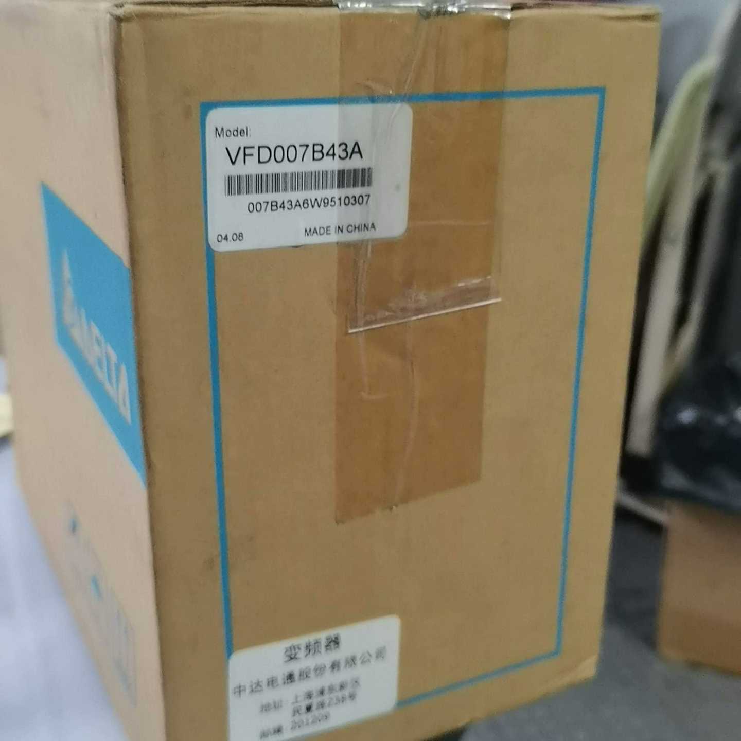 台达变频器VFD007B43A的，停产库存的，议（电子设备）