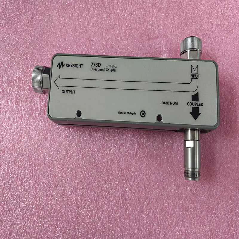 Keysight 773D定向耦合器，2-18GHz，实物拍【落红设备】