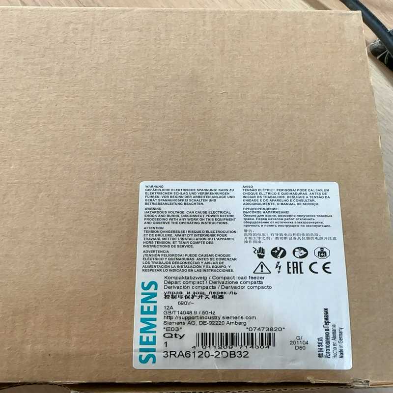 询价~保护器 3RA6120-2DB32