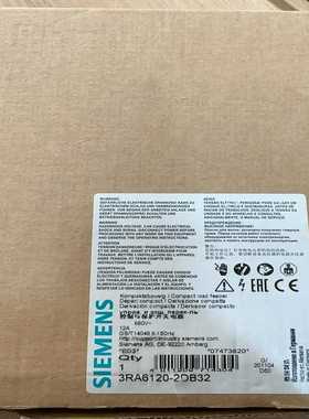 询价~保护器 3RA6120-2DB32