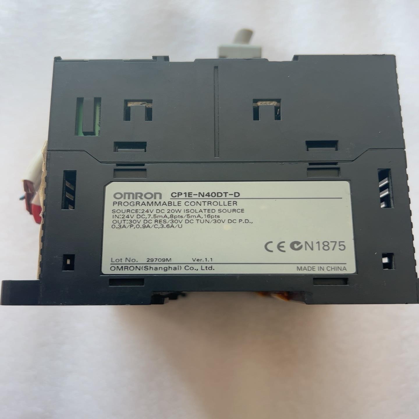 CP1E-N40DT-D成色如图。1.1版本80~询价