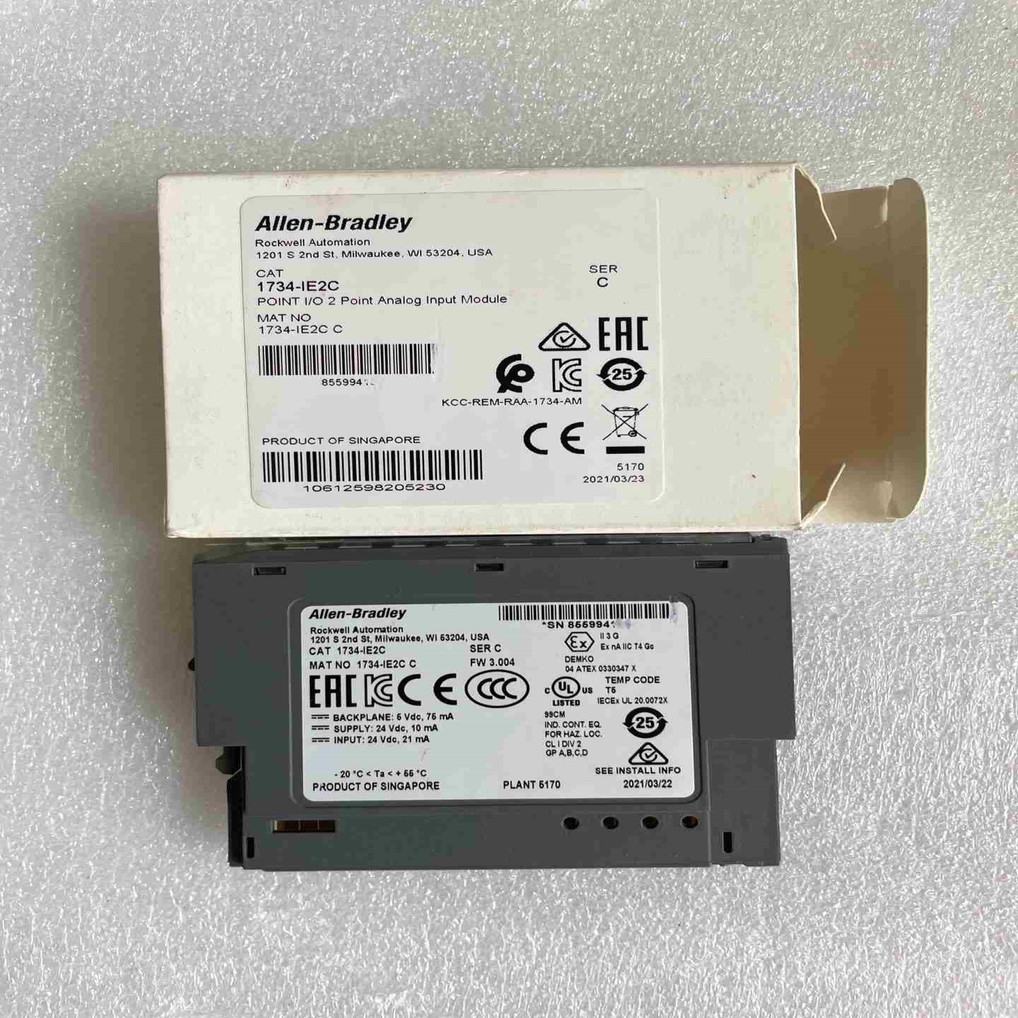 询价~罗克韦尔AB模块，型号1734-IE2C，未使用，顺丰包