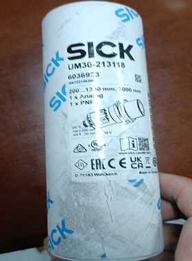 全新正品SICK西克超音波感测器，型号UM30-213118一议价商品