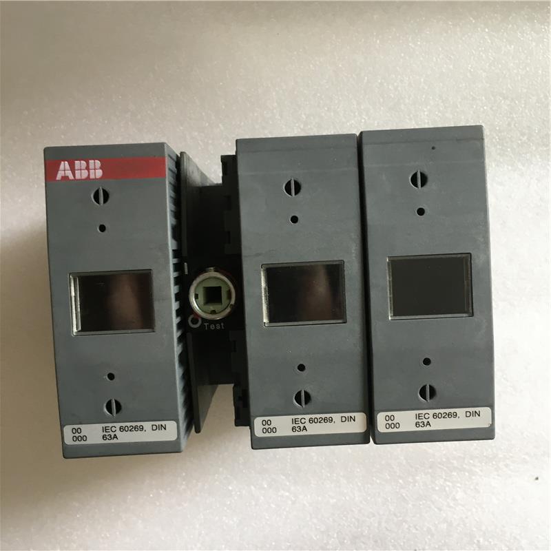 原装正品ABB负荷开关 OS63D12 63A 1SCA022434R7810 现货