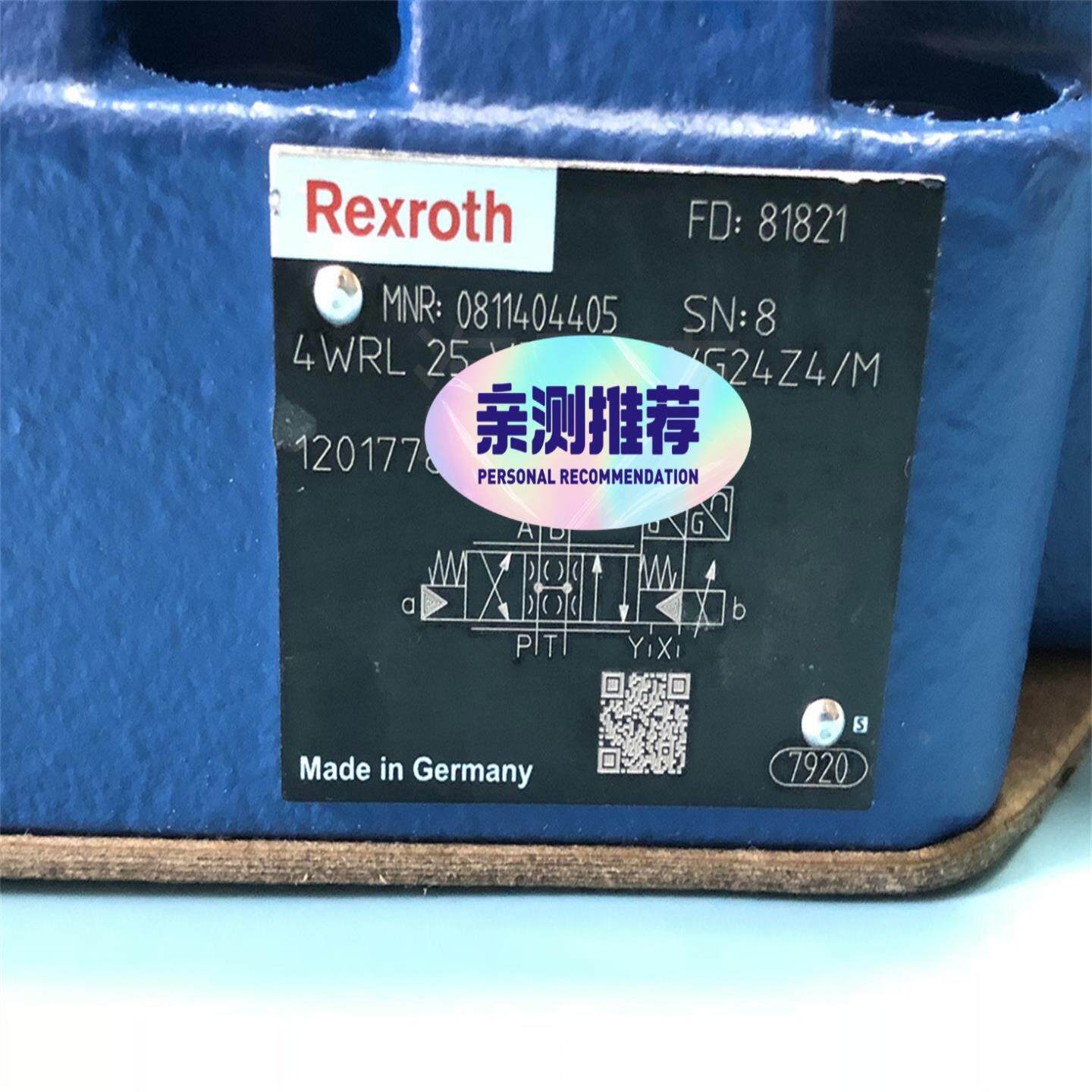 Rexroth伺服比例换向阀力士乐伺服比例换向阀0811【议价】