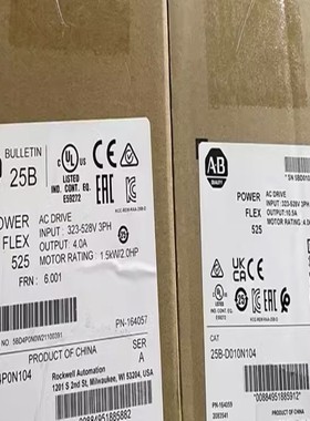 25B-D2P3N114 PowerFlex 525交流变频~询价