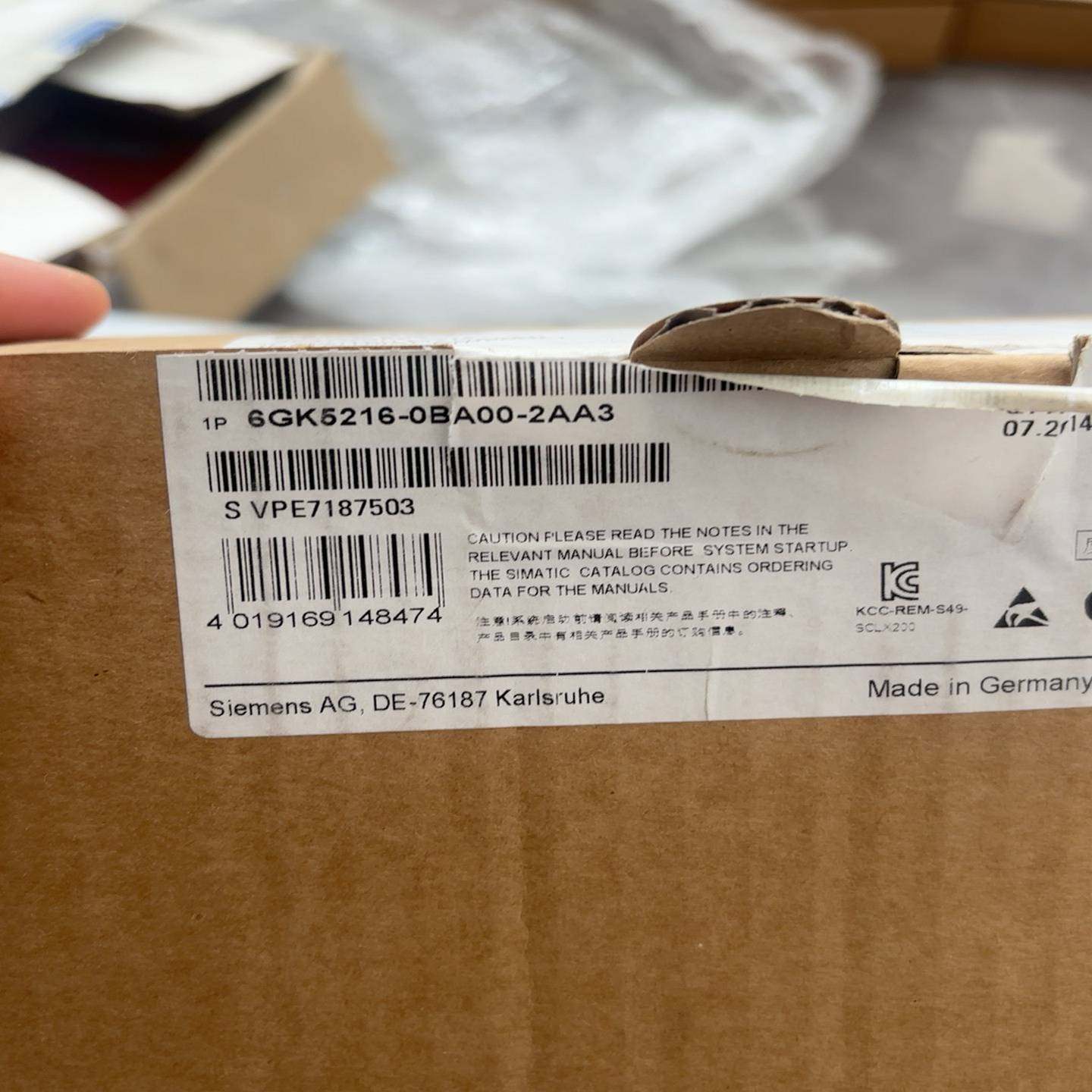 (询价)交换机模块 6GK5216-0BA00-2AA3，德国