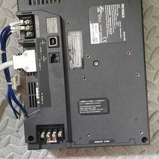 一个 基恩士触摸屏VT3 正面有点破损 星慕电子