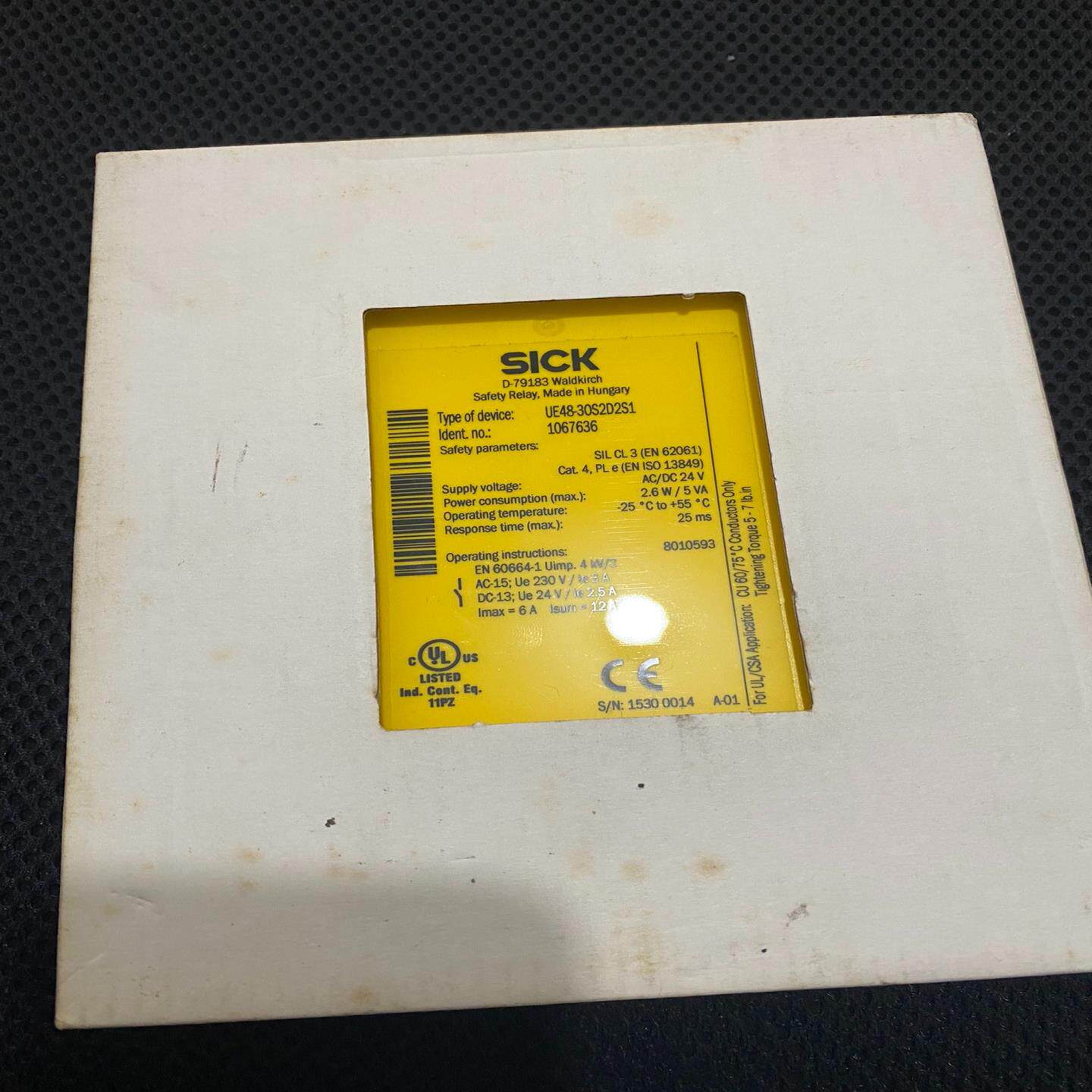 德国西克SICK安全继电器UE48-3OS2D2S1 订货号~询价