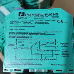 倍加福安全栅KFD2-SL-Ex1.48-90A~询价