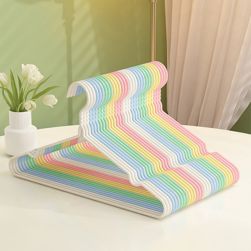 衣架家用挂衣痕防滑晾衣架宿舍用学生防肩角晒衣撑凉大衣服