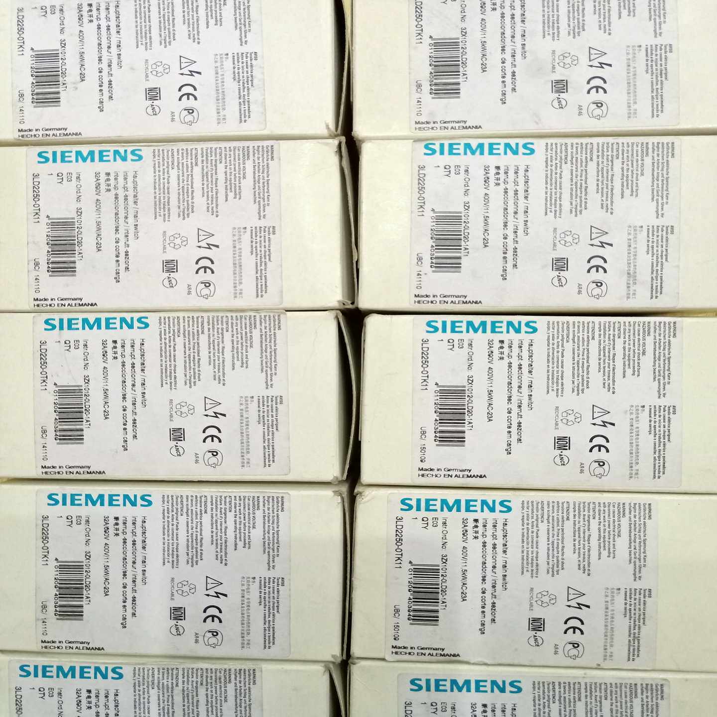 断电开关3ld2250-0tk11  10~询价