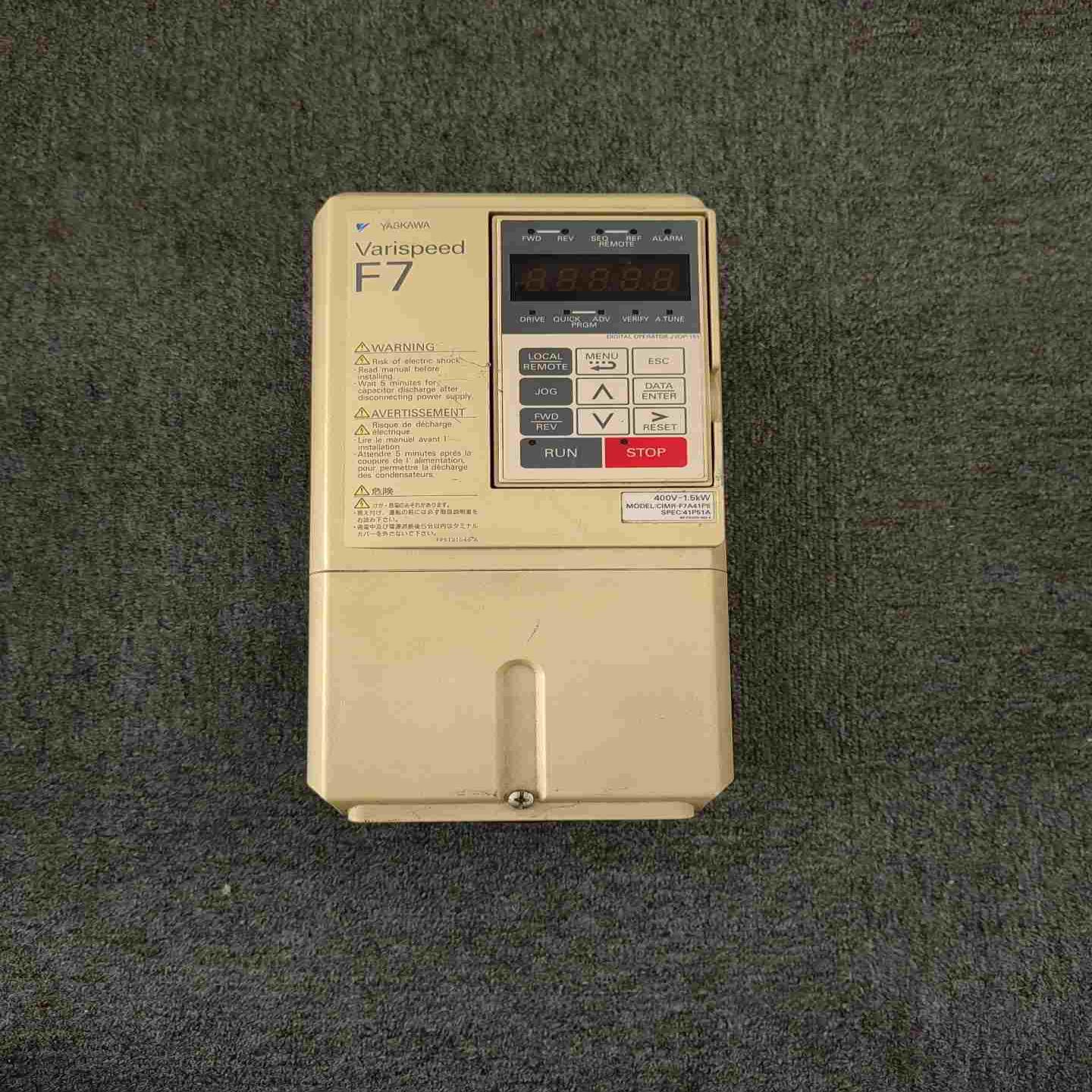 (询价)安川G7 1.5KW 380V CIMR-G7A41P5 ，