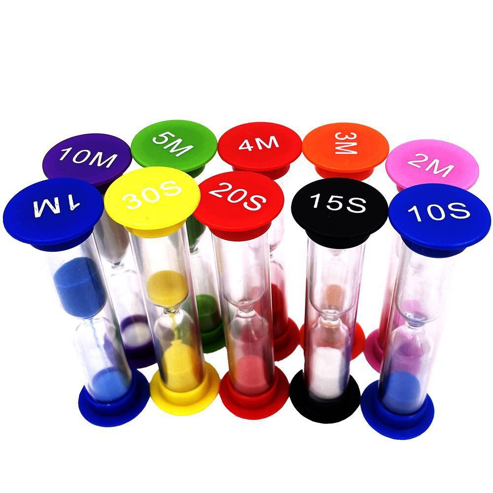 10152030秒1234510分钟沙漏计时器组合套装儿童礼品