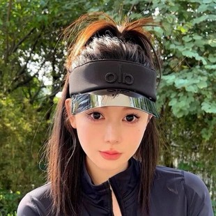 新款alo夏季空顶户外紫外线防晒帽子网球遮阳运动鸭舌帽遮阳帽