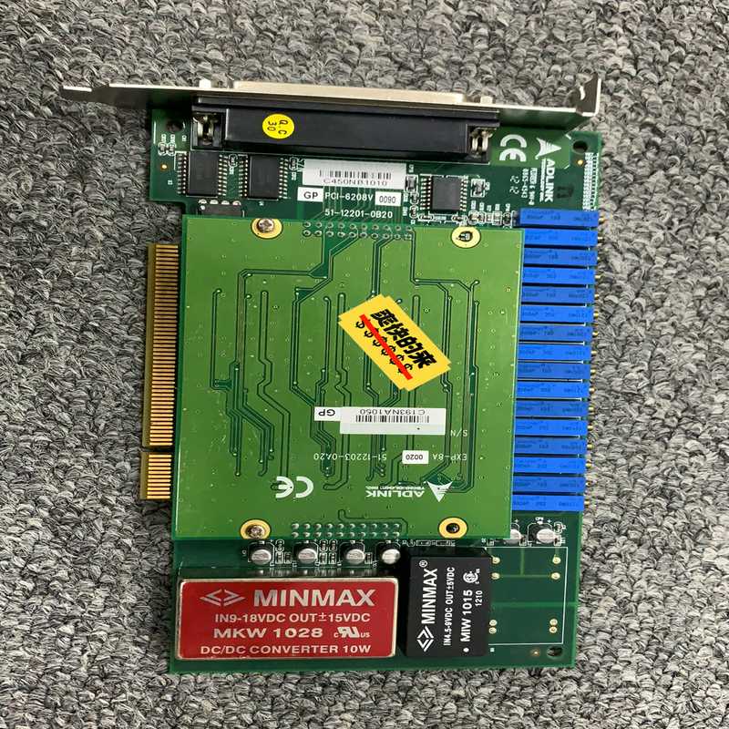 询价-凌华pci-6208v,9.5成新,功能正常,有的与我联