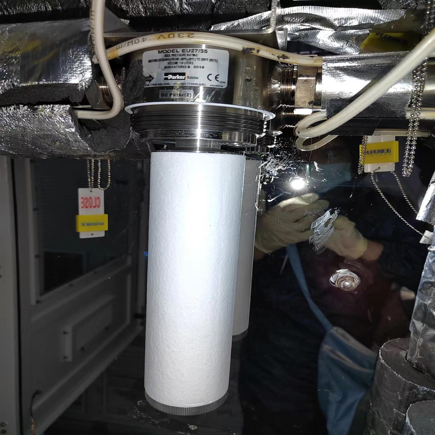 **P过滤器 15P105QBM2KS121  OIL FILTER MODEL EU27*