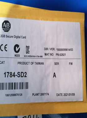 AB卡1784-SD21784-SD1询价