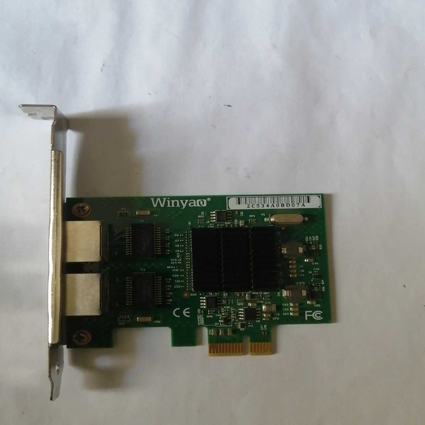 winyao e575t2双网口网卡，intel 82575~询价