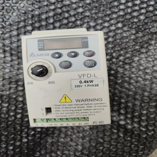 台达vfd 询价 l系列0.4kw220v变频器 成色如图