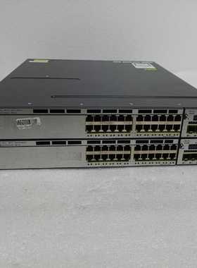 Cisco WS-3750X-24T-S/L/E 企业级三层【侨报商行】